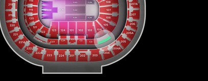 Seat view from Club Box