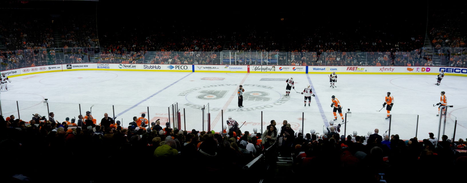 Seat view from Ice Row