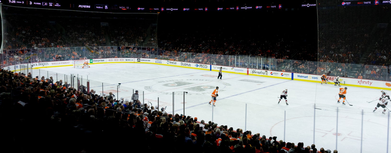 Seat view from Ice Row