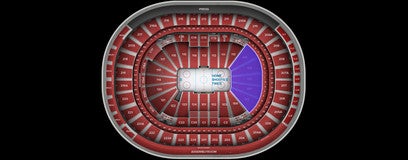 Seat view from Lower Endzone