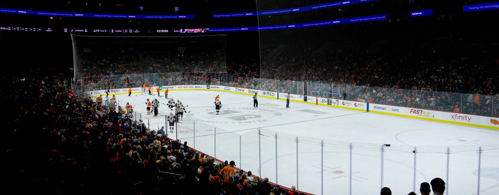 Seat view from Ice Row