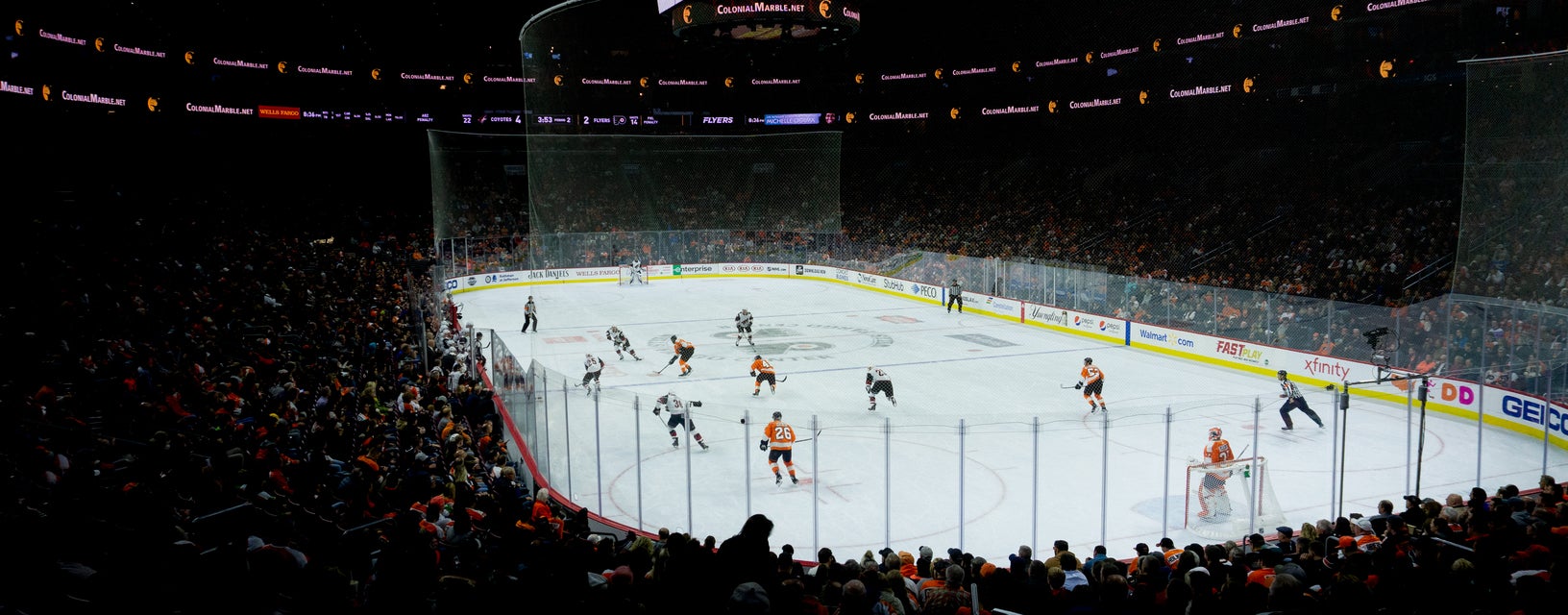 Seat view from Ice Row