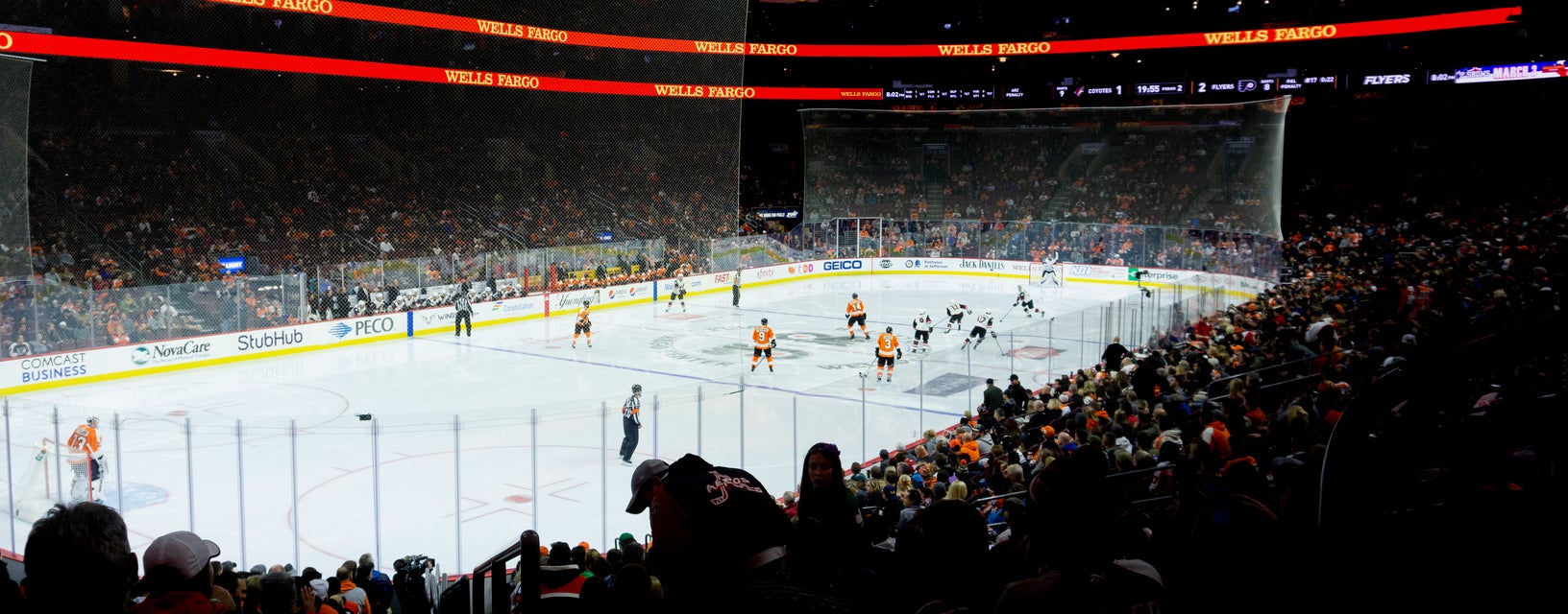 Seat view from Ice Row