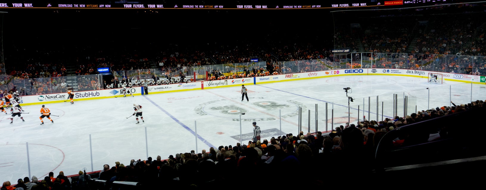 Seat view from Ice Row