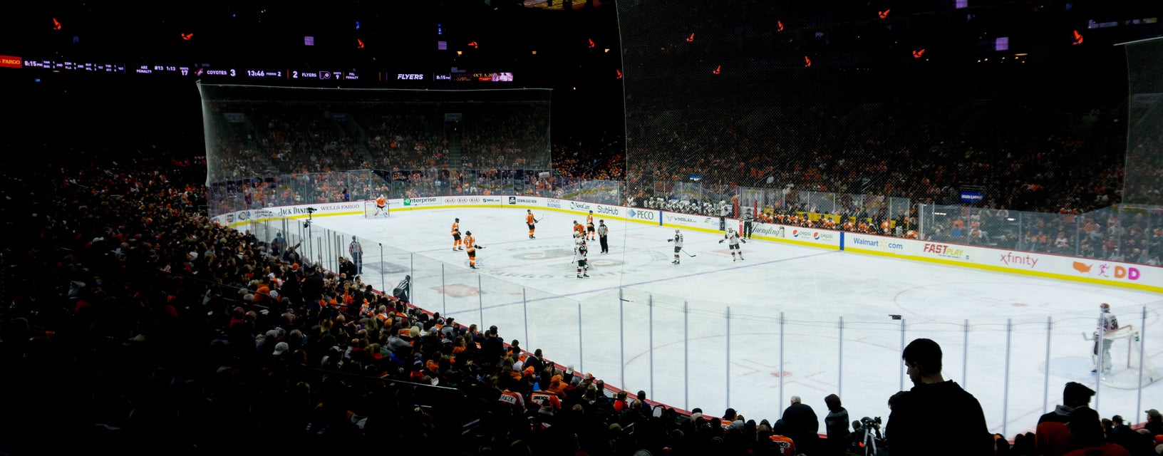Seat view from Ice Row