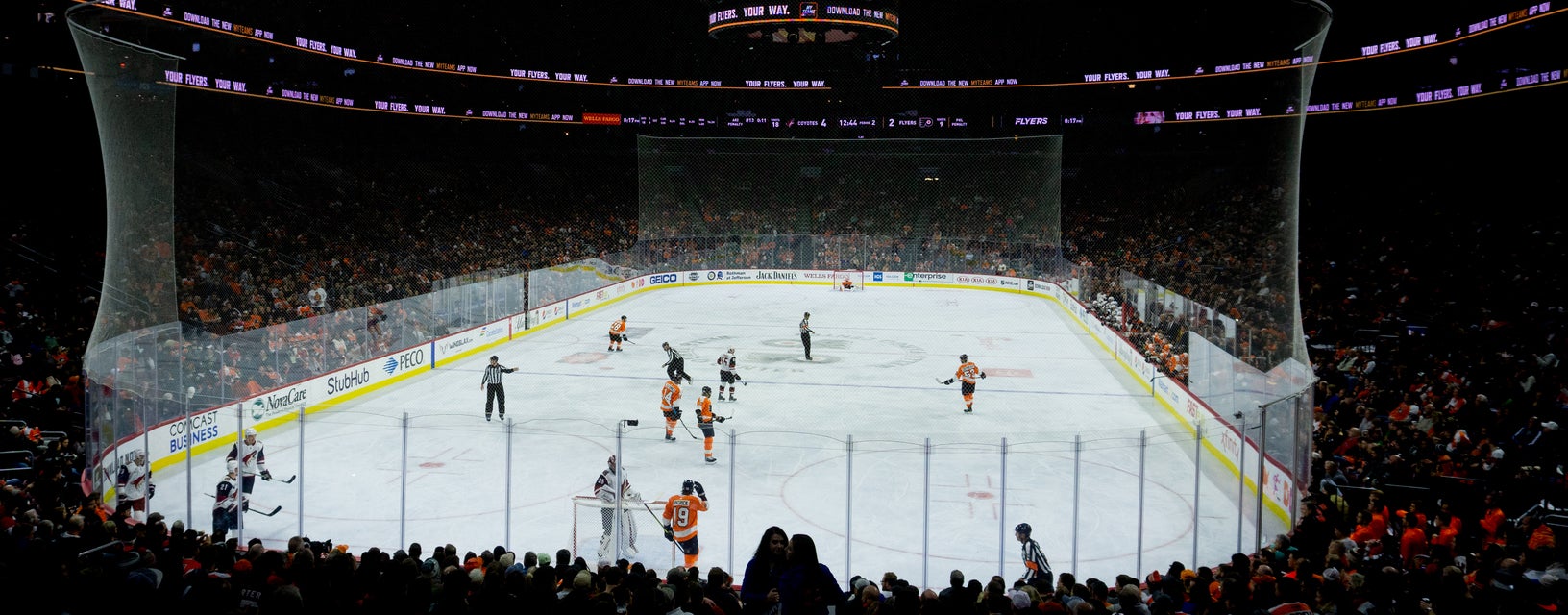 Seat view from Ice Row