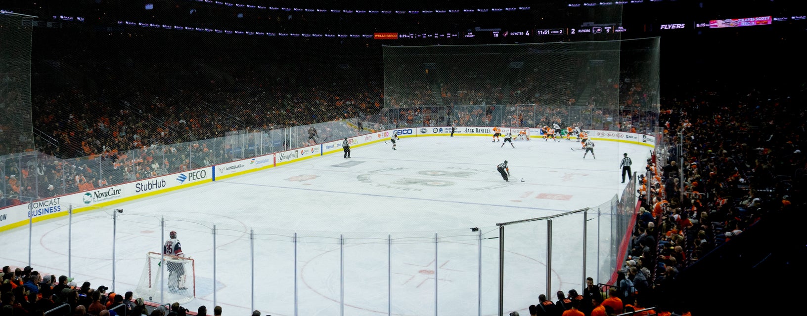 Seat view from Ice Row