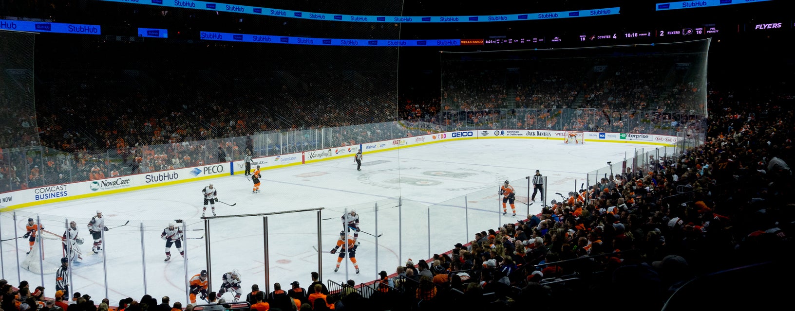 Seat view from Ice Row