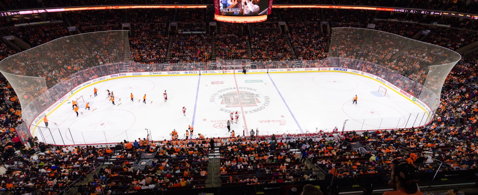 Seat view from Mezzanine Center