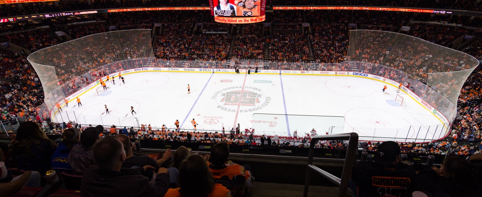Seat view from Mezzanine Center