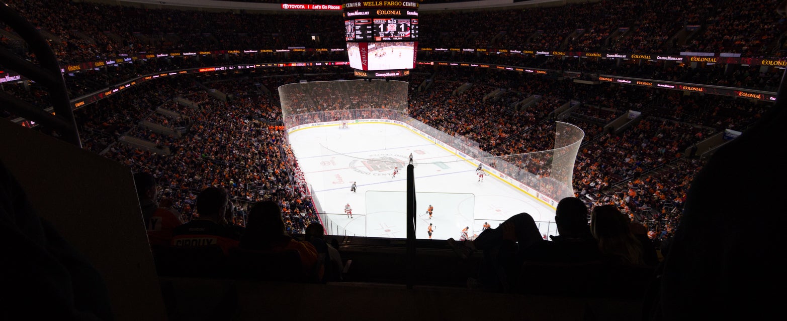 Seat view from Mezzanine Goal