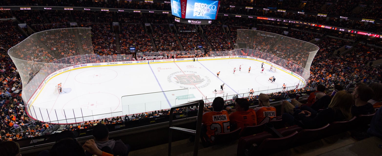 Seat view from Mezzanine Corner