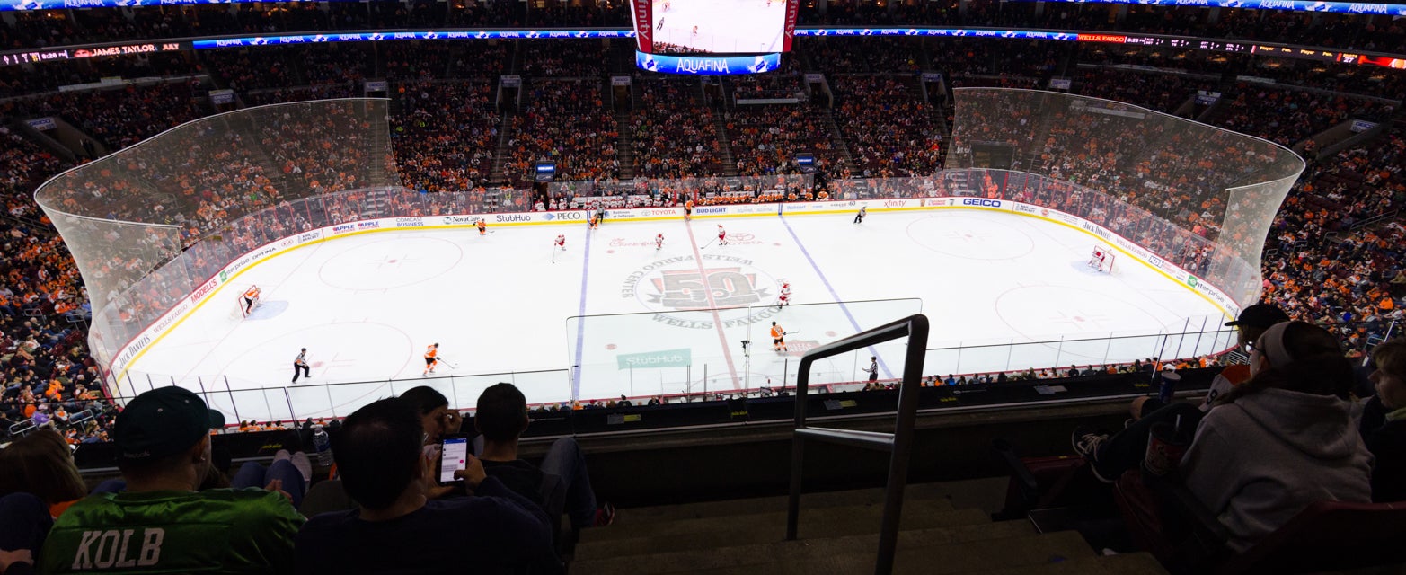 Seat view from Mezzanine Center