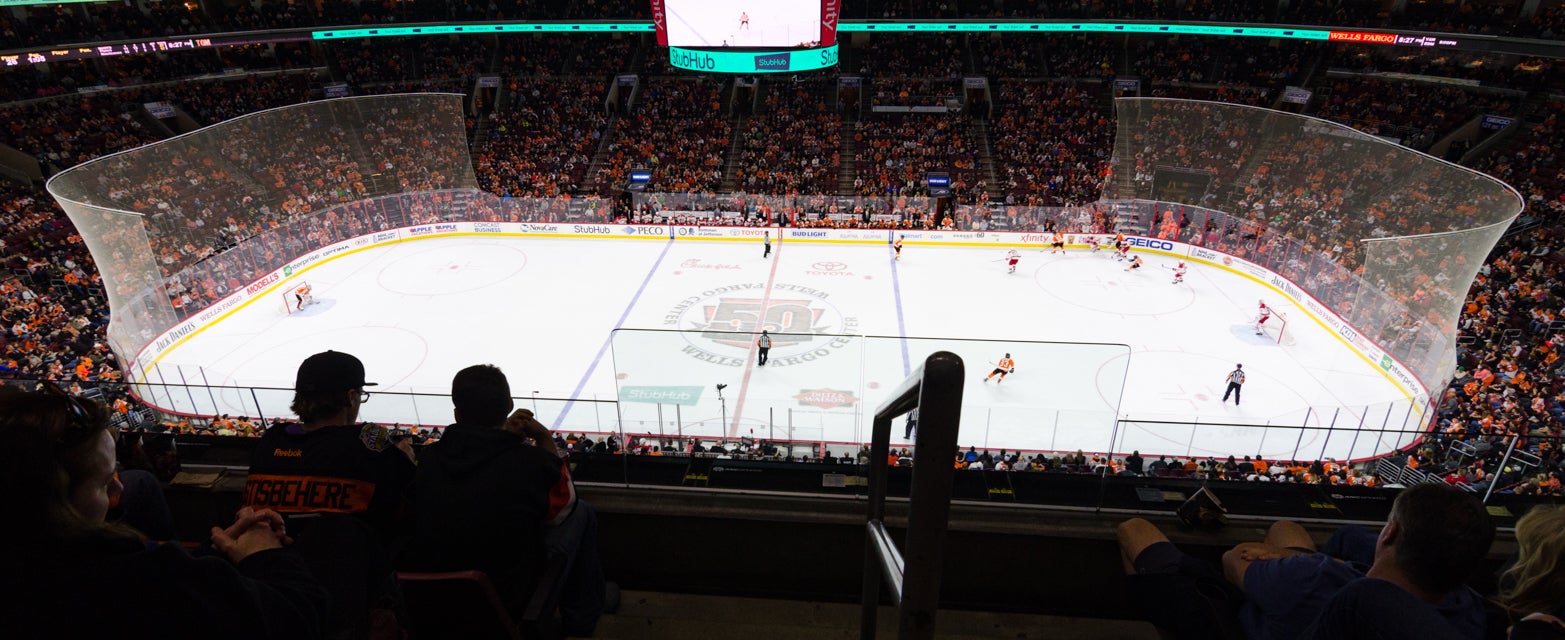 Seat view from Mezzanine Center