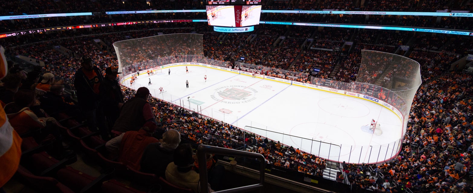 Seat view from Mezzanine Goal