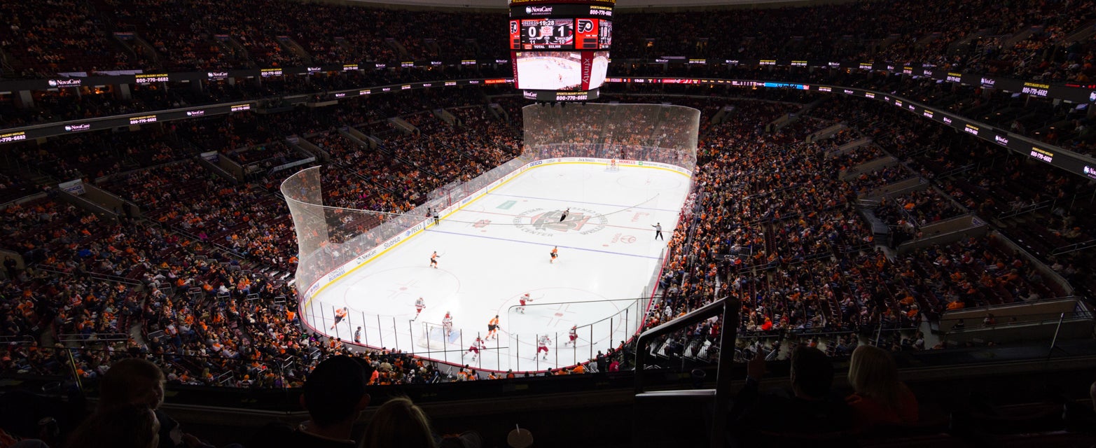 Seat view from Mezzanine Goal