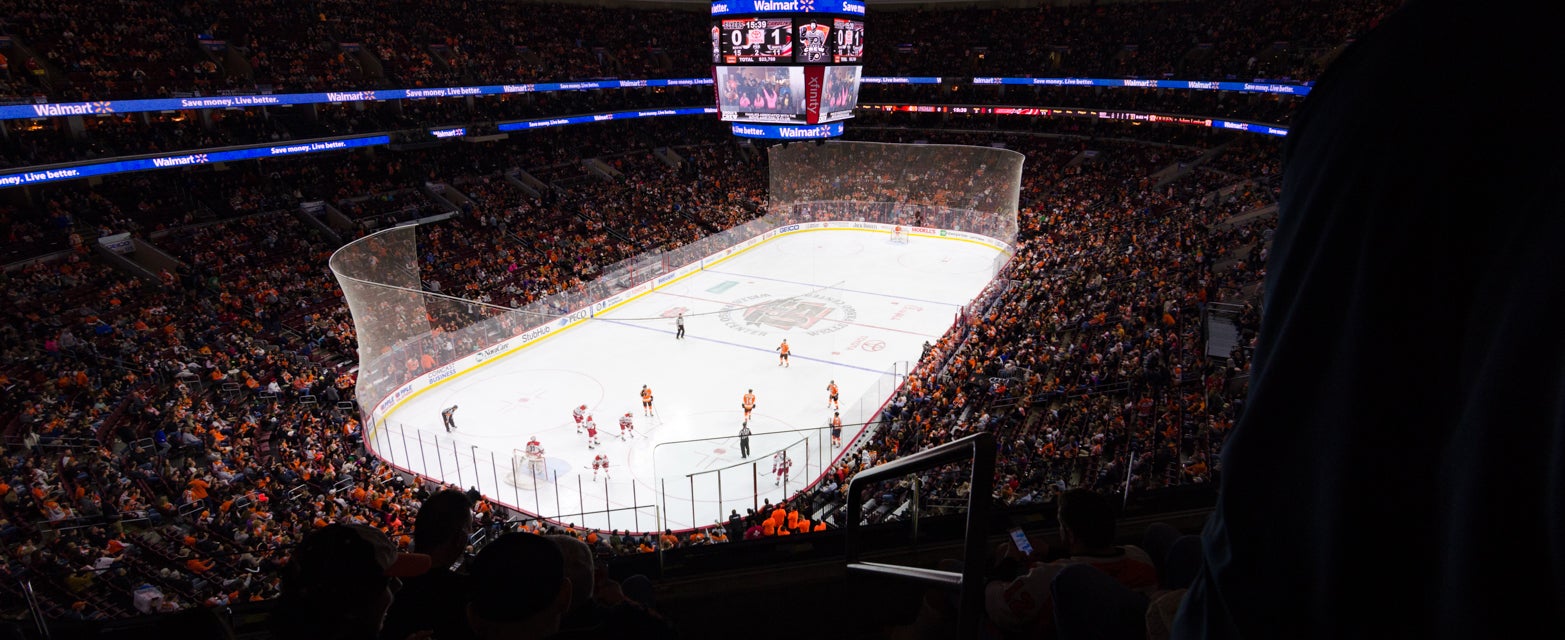 Seat view from Mezzanine Goal