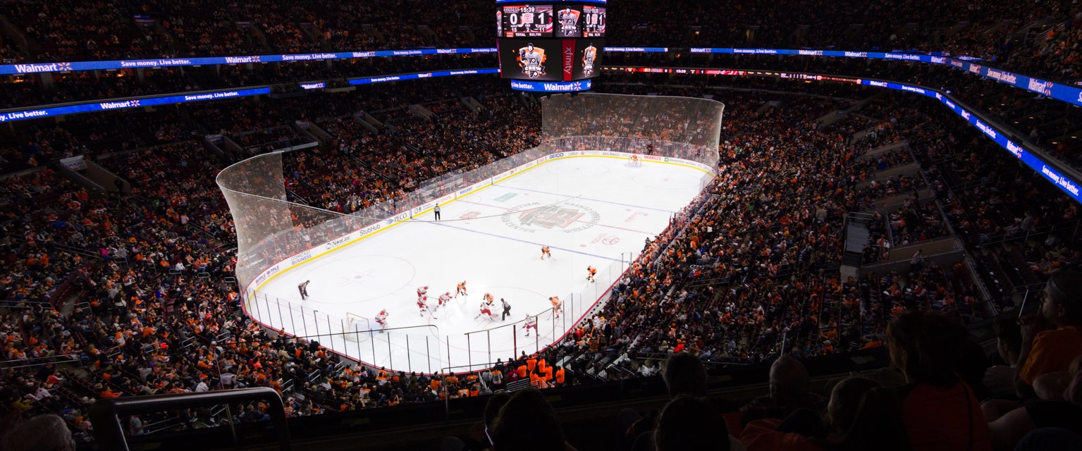 Seat view from Mezzanine Goal