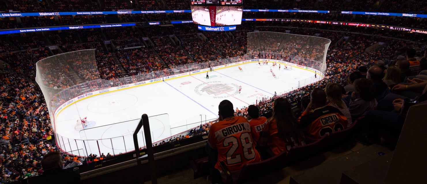Seat view from Mezzanine Corner