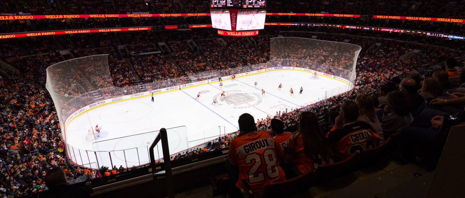 Seat view from Mezzanine Corner
