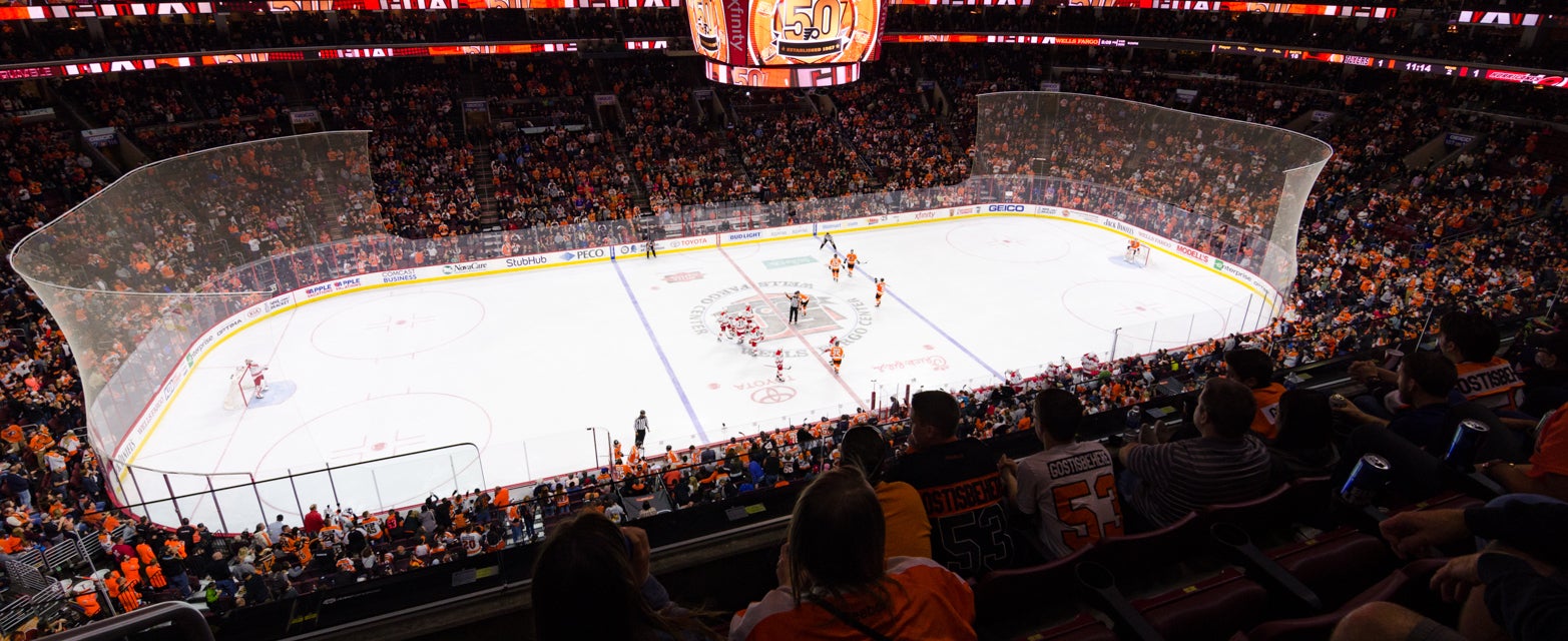 Seat view from Mezzanine Center