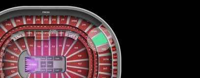 Seat view from Upper