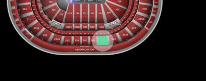 Seat view from Upper