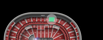 Seat view from Upper