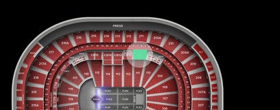 Seat view from Club Box