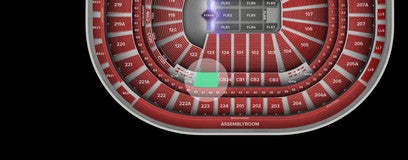 Seat view from Club Box