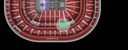 Seat view from Club Box