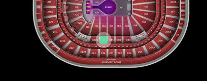 Seat view from Club Box