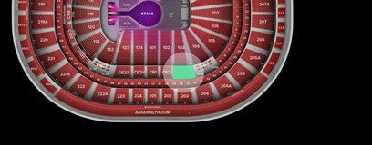 Seat view from Club Box