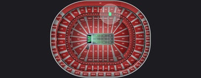 Seat view from Suite
