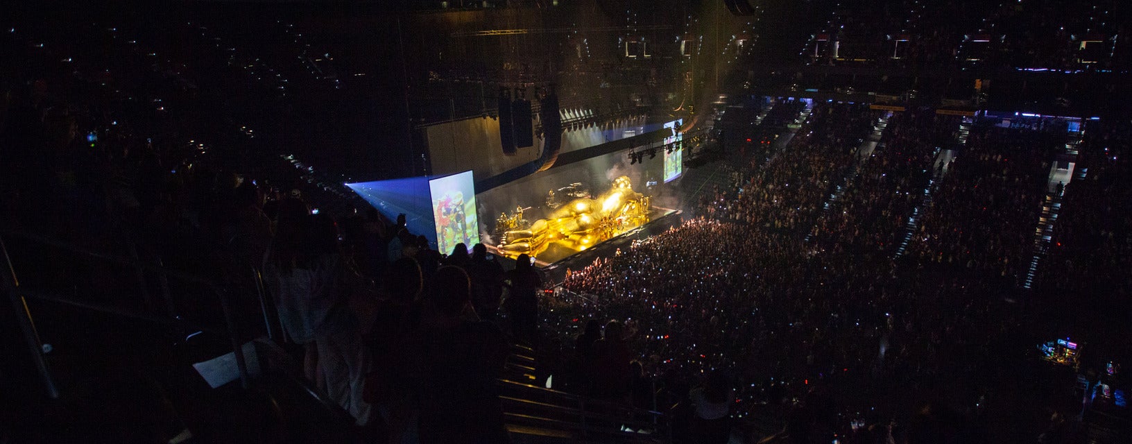 Seat view from Mezzanine Corner