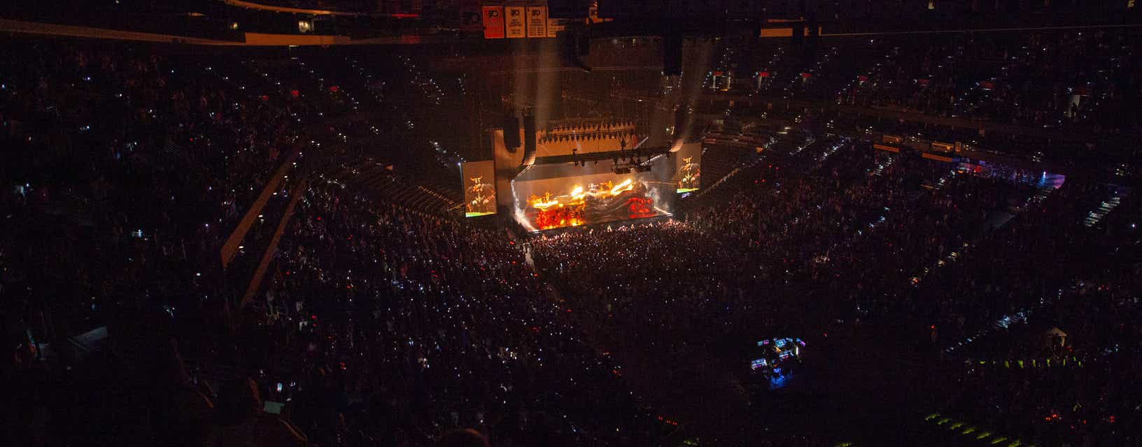 Seat view from Mezzanine Goal