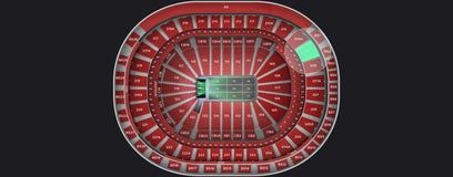 Seat view from Mezzanine Goal