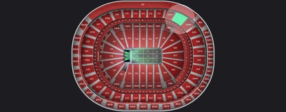 Seat view from Mezzanine Goal