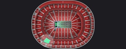 Seat view from Mezzanine Goal