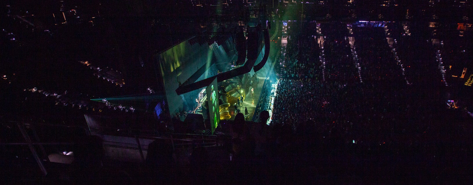 Seat view from Mezzanine Center