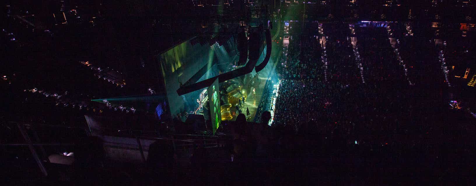 Seat view from Mezzanine Center