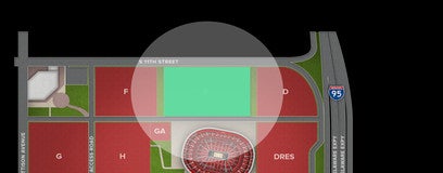 Seat view from Lot