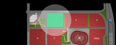Seat view from Lot