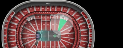 Seat view from Lower
