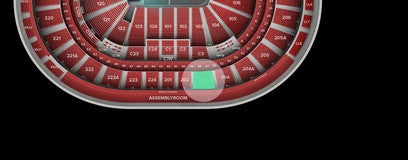 Seat view from Upper