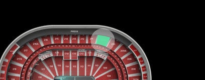 Seat view from Upper