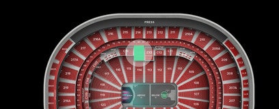 Seat view from Club Box