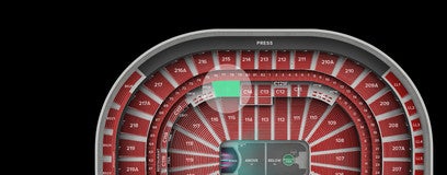 Seat view from Club Box