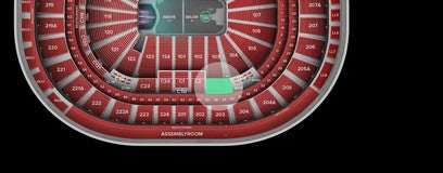Seat view from Club Box