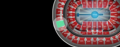 Seat view from Upper